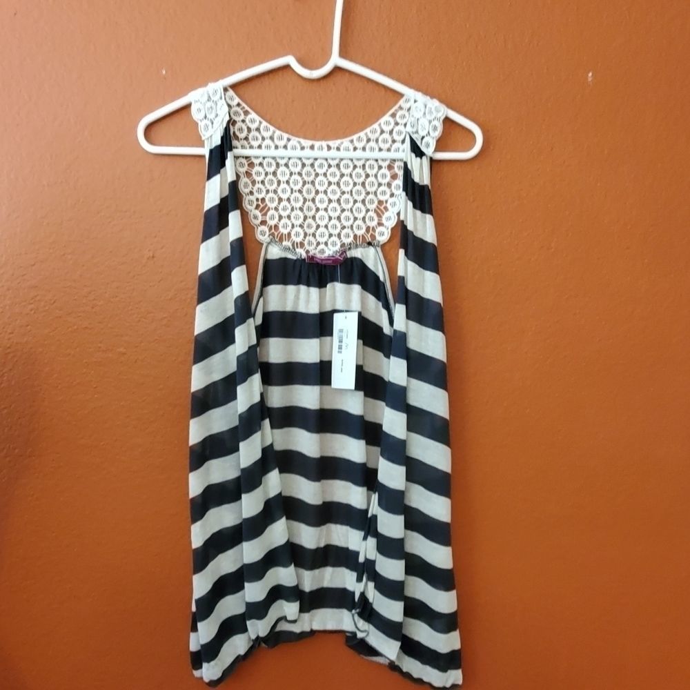 Stripped Julie's Closet Cardigan.